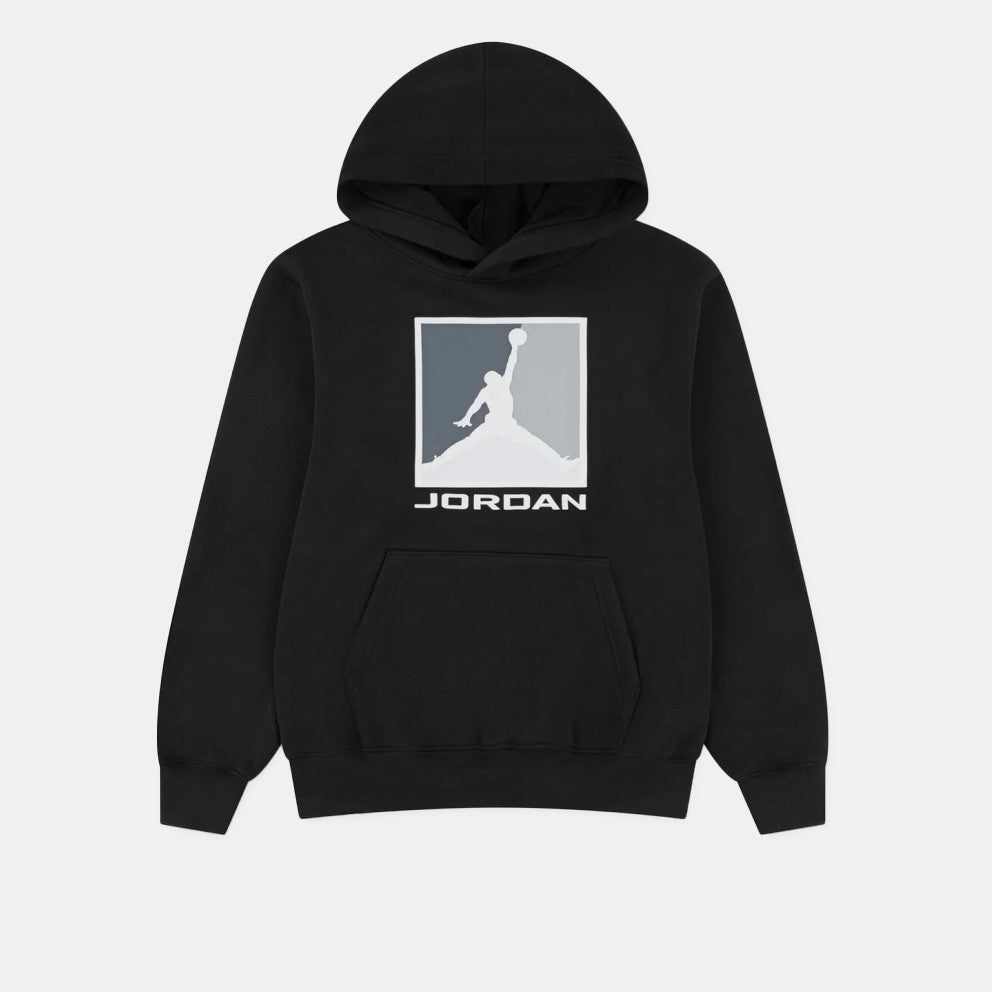 Jordan Essential Fleece Baseline Kids' Hoodie 'Black'