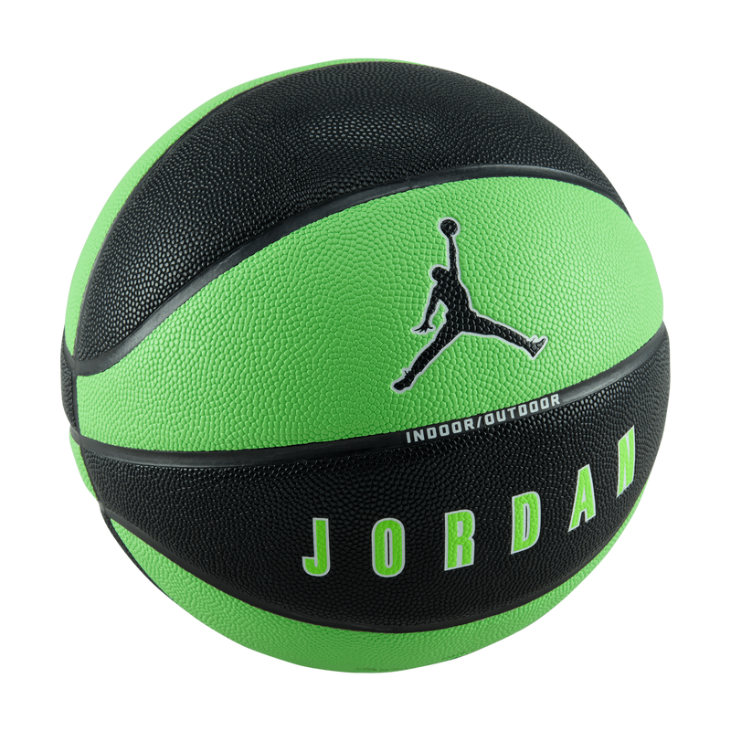 JORDAN ULTIMATE 2.0 8P DEFLATED BLACK/ELECTRIC GREEN/ELECTRIC GREEN/WHITE Basketball