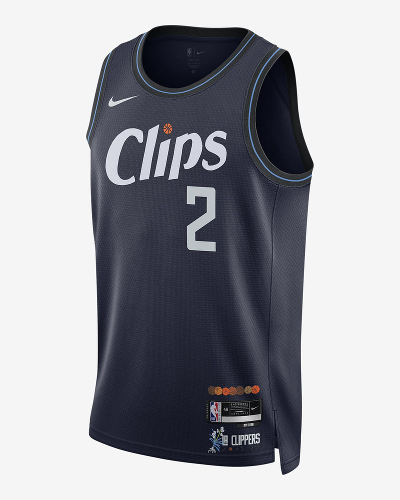 Kawhi Leonard LA Clippers City Edition 2023/24 Men's Nike Dri-FIT NBA Swingman Jersey 'Navy'