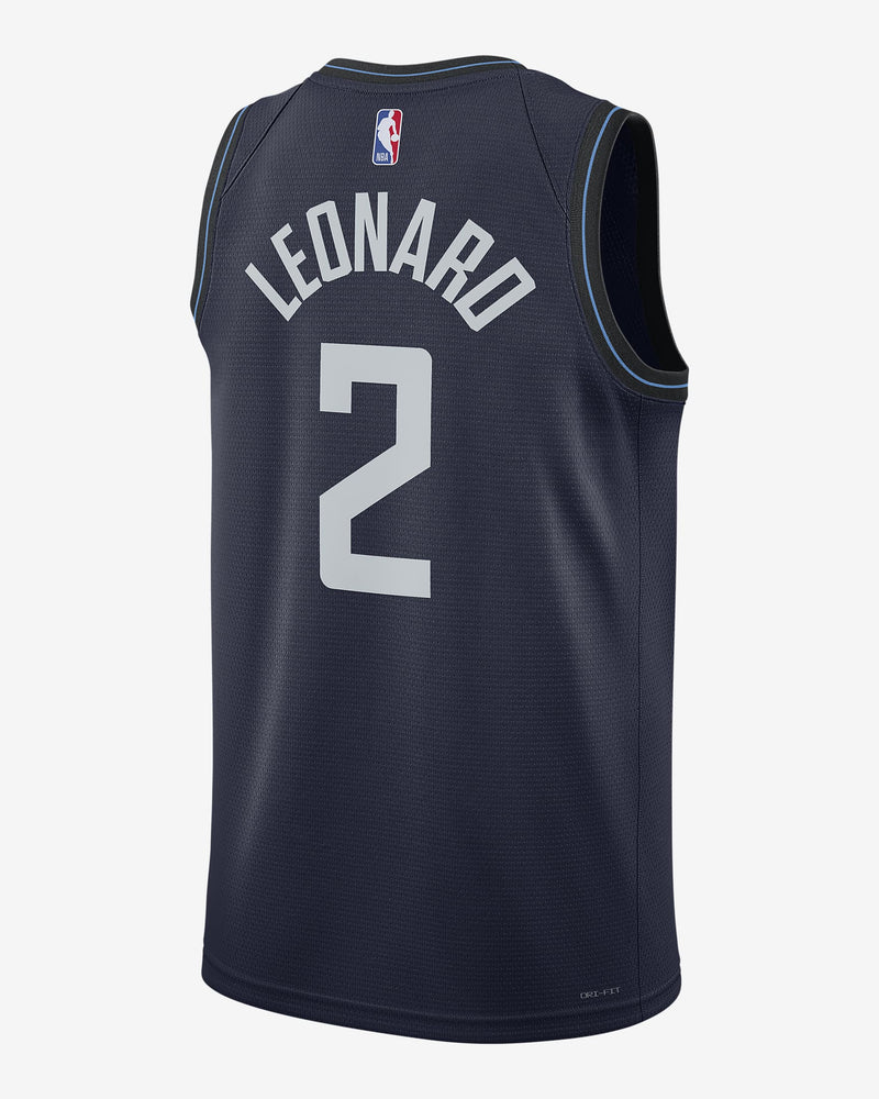 Kawhi Leonard LA Clippers City Edition 2023/24 Men's Nike Dri-FIT NBA Swingman Jersey 'Navy'