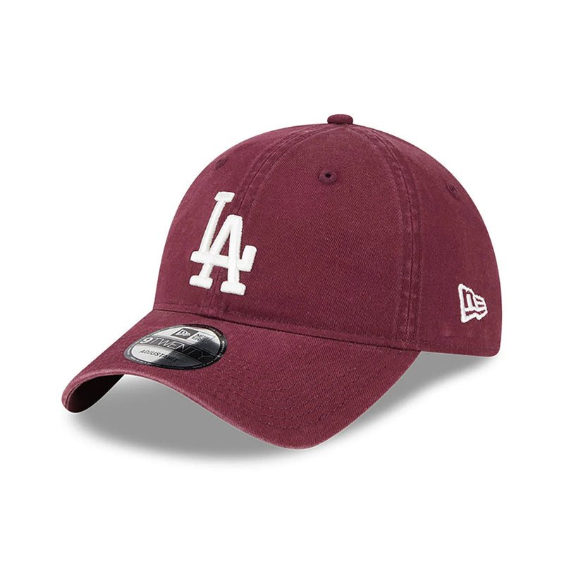 New Era Los Angeles Dodgers League Essential 9TWENTY Adjustable Cap 'Maroon'