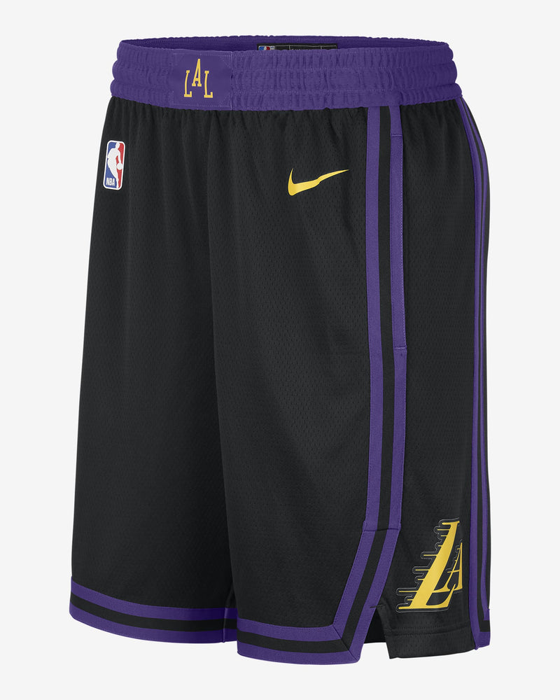 Los Angeles Lakers City Edition 2023/24 Men's Nike Dri-FIT NBA Swingman Shorts 'Black'