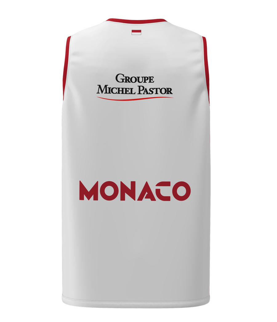 AS Monaco Maillot Euroleague 24/25 White