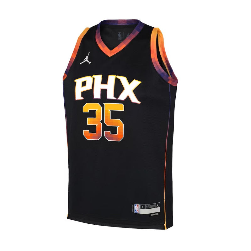 Kevin Durant Phoenix Suns Boys Jordan Statement Swingman Kids Jersey 'Black'