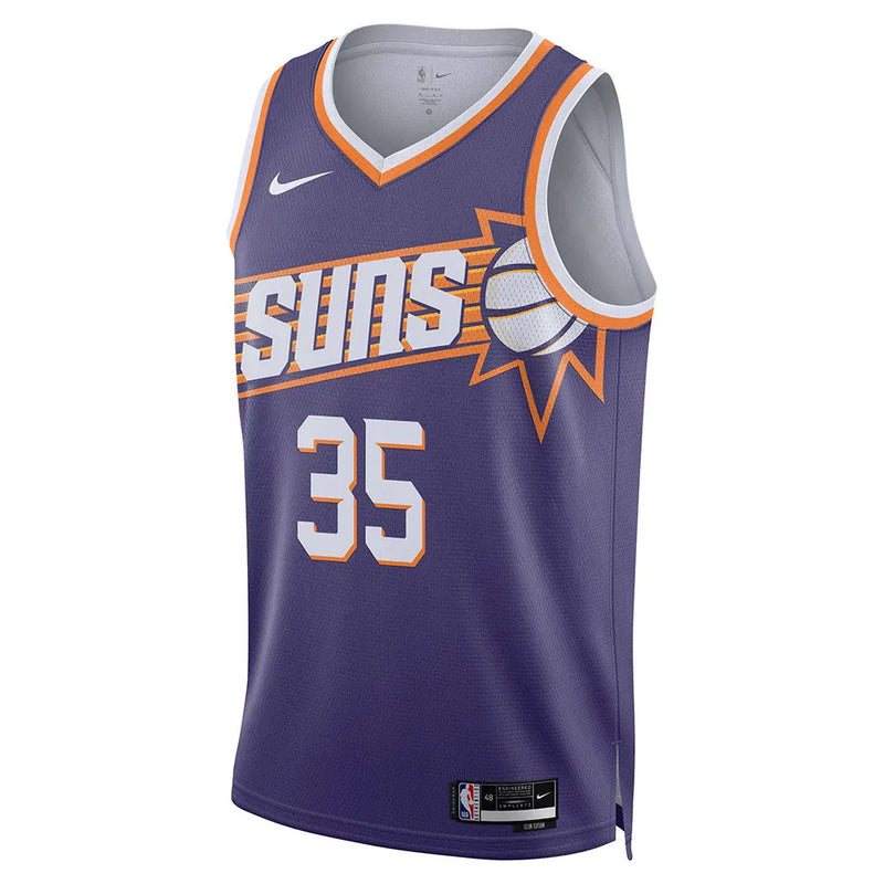 Nike Kevin Durant Phoenix Suns Icon Swingman Kids Jersey 'New Orchid'