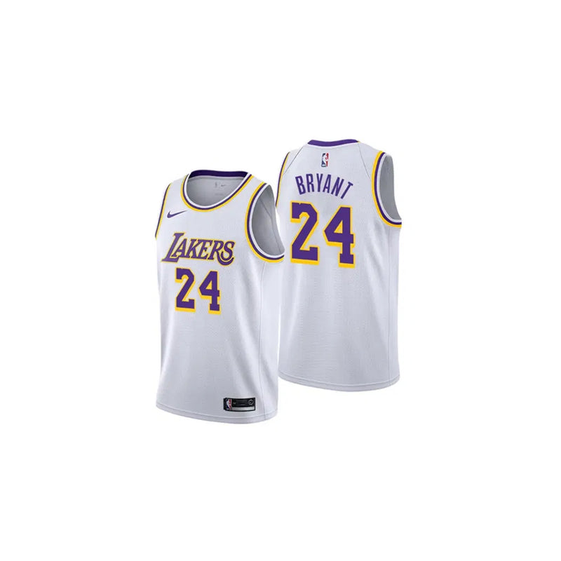 Nike Kobe Bryant Los Angeles Lakers Association Swingman Boys Jersey 'White'