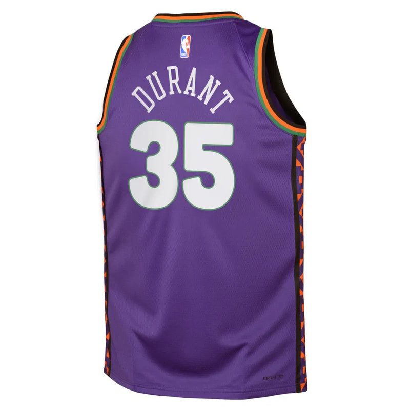 Nike Kevin Durant Phoenix Suns City Edition Boys Jersey 'Purple'