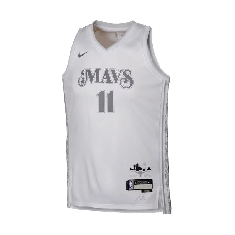 Nike Kyrie Irving Dallas Mavericks City Edition Boys Jersey 'White'