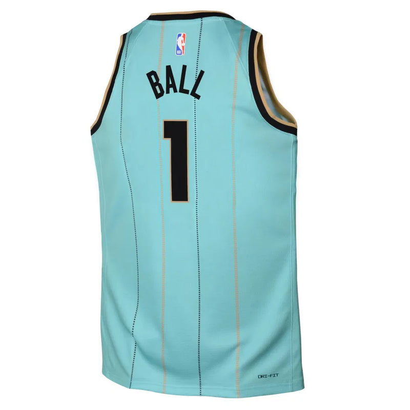 Jordan Lamelo Ball Charlotte Hornets City Edition Boys Jersey 'Mint'