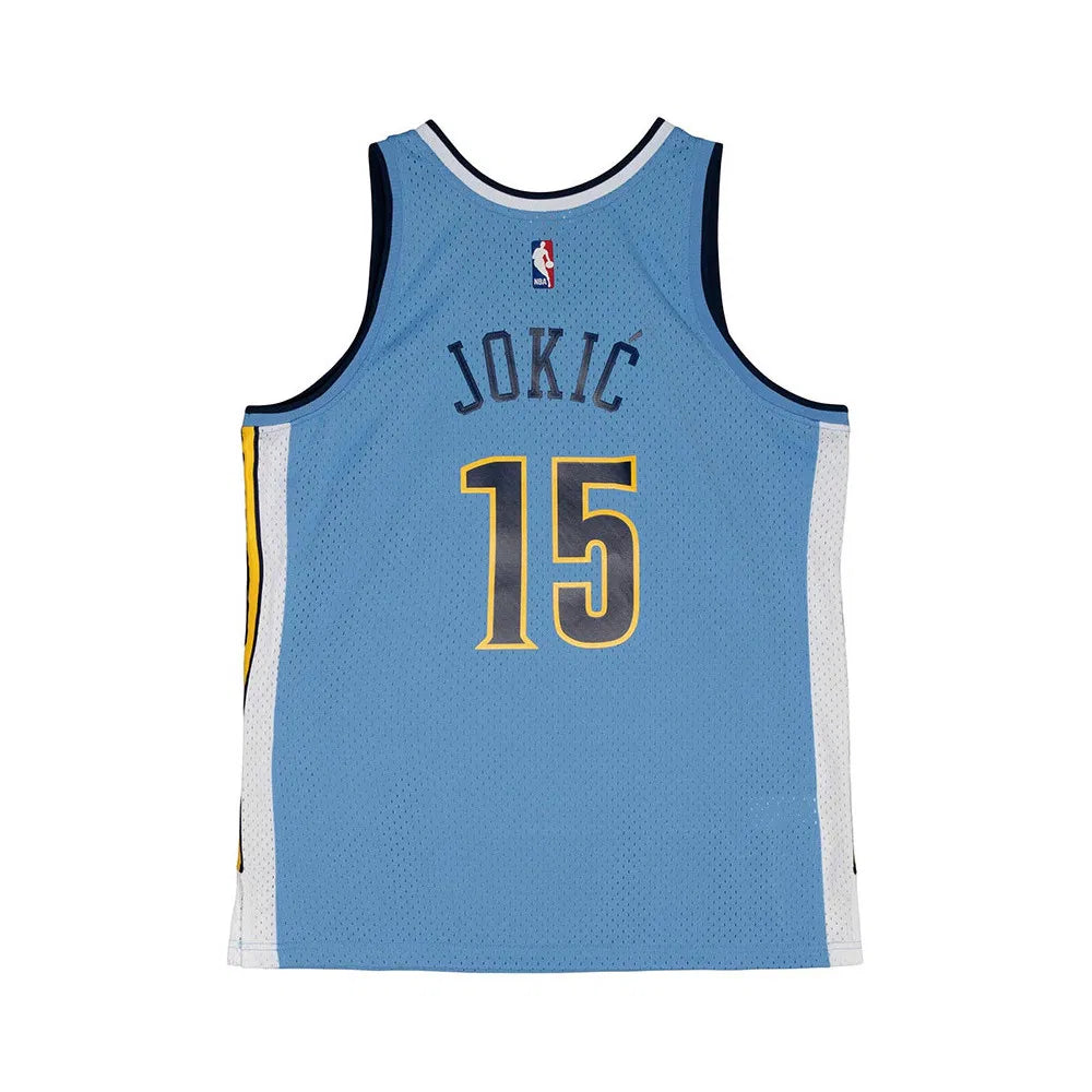 Mitchell & NessNBA Swingman Jersey Denver Nuggets Alternate 2016-17 Nikola Jokic #15 'Blue'