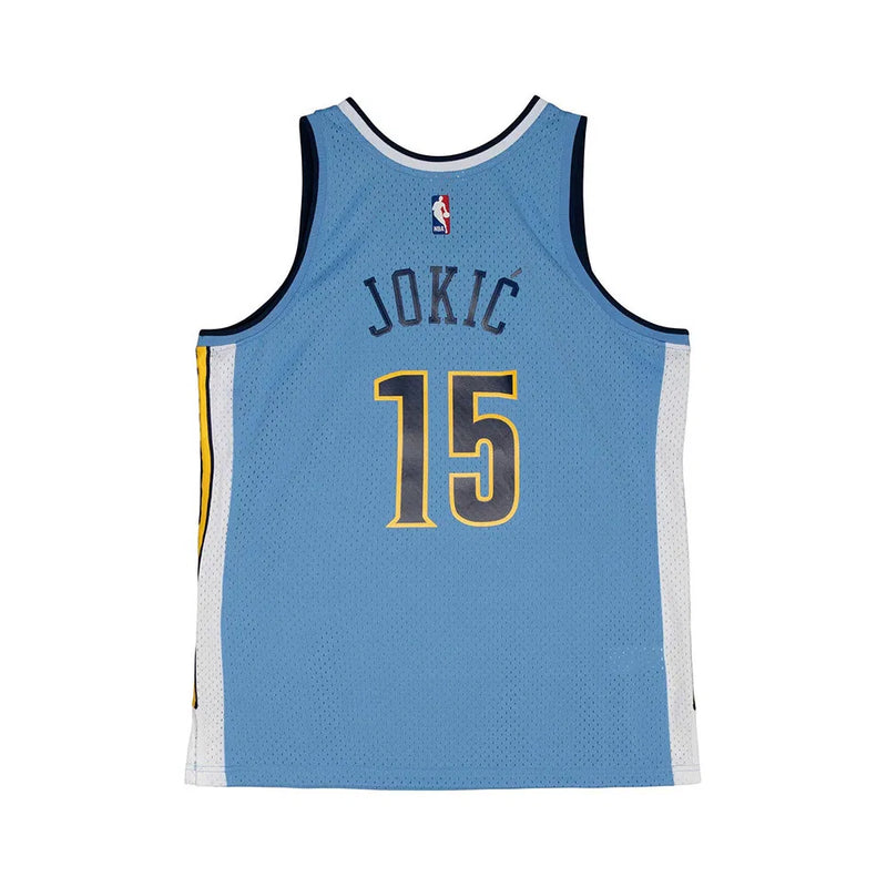 Mitchell & NessNBA Swingman Jersey Denver Nuggets Alternate 2016-17 Nikola Jokic #15 'Blue'