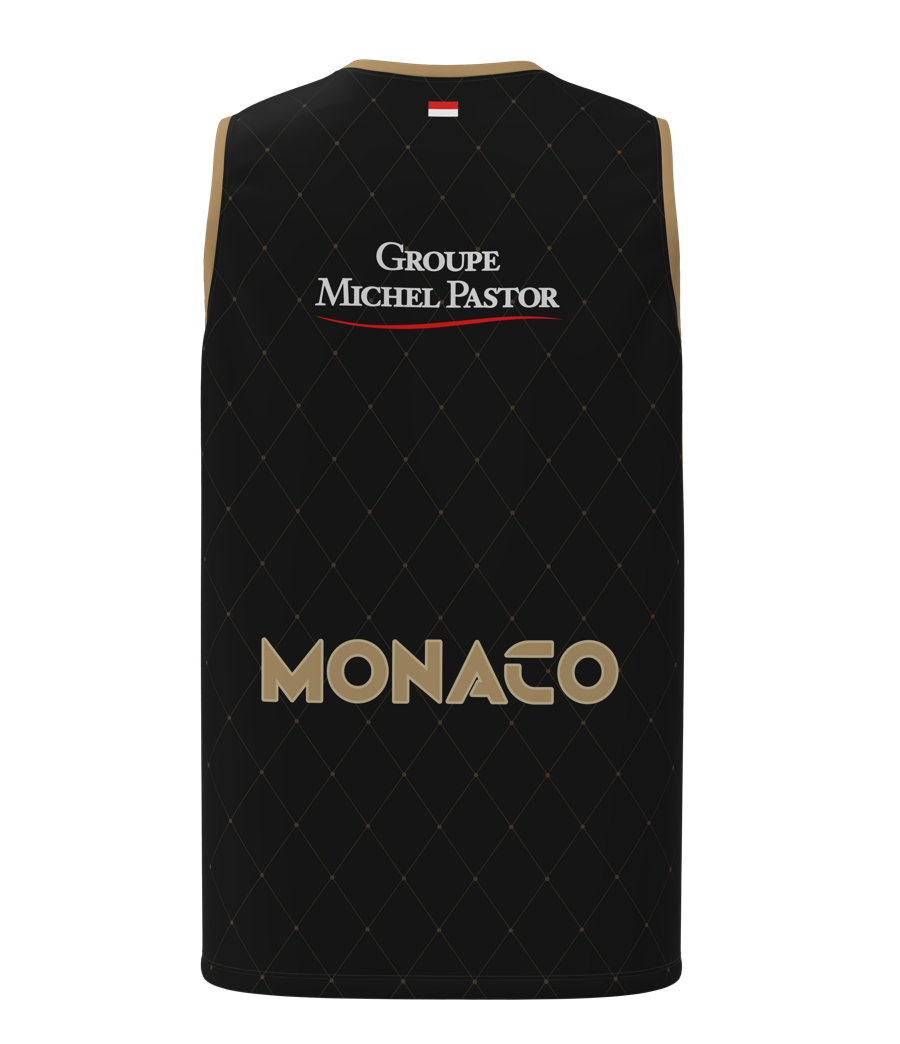 AS Monaco Maillot Euroleague 24/25 Black