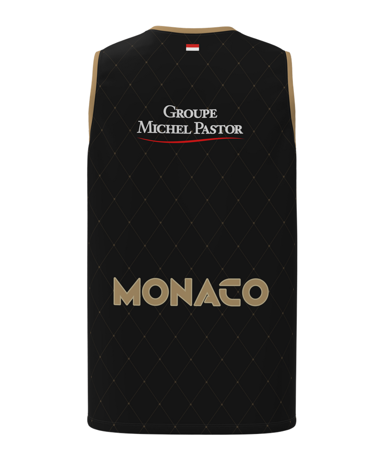 AS Monaco Maillot Euroleague 24/25 Black