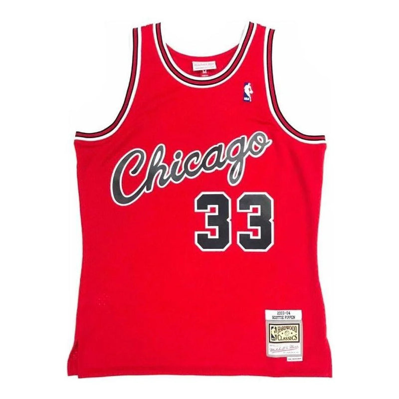 Mitchell & Ness NBA Chicago Bulls 2003-04 Road Scottie Pippen 33 'Red'