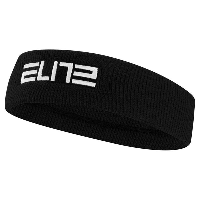 Nike Elite Headband 'Black/White'