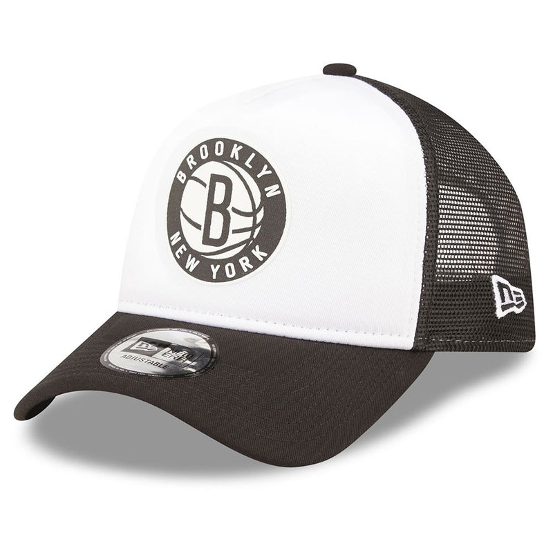 New Era Trucker Team Colour Brooklyn Nets Cap 'Black/White'
