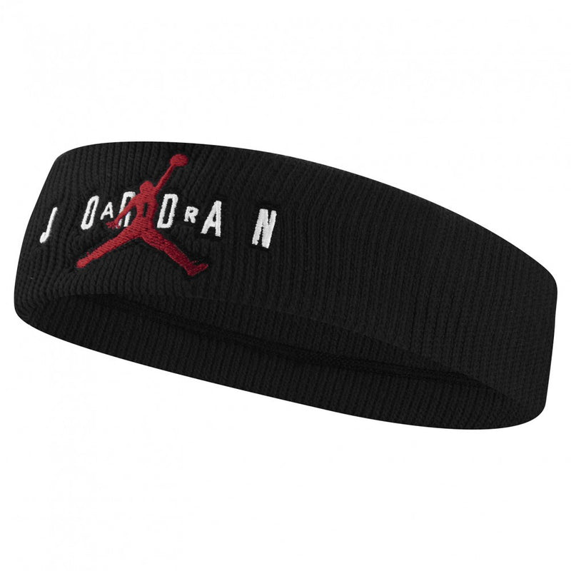 Jordan Jumpman Terry Headband 'Black/White/Red'