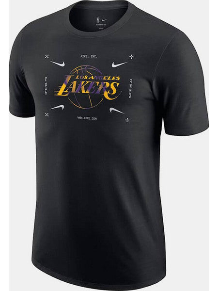 Los Angeles Lakers Nike Essential ATC Logo Kids T-Shirt 'Black'