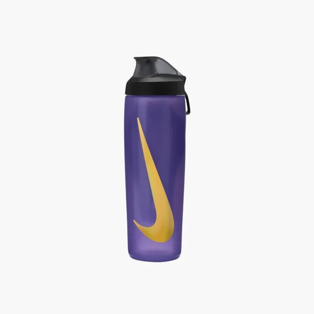 Nike Refuel Bottle Locking Lid 24 Oz (675 ml) 'Action Grape/Black/Gold'