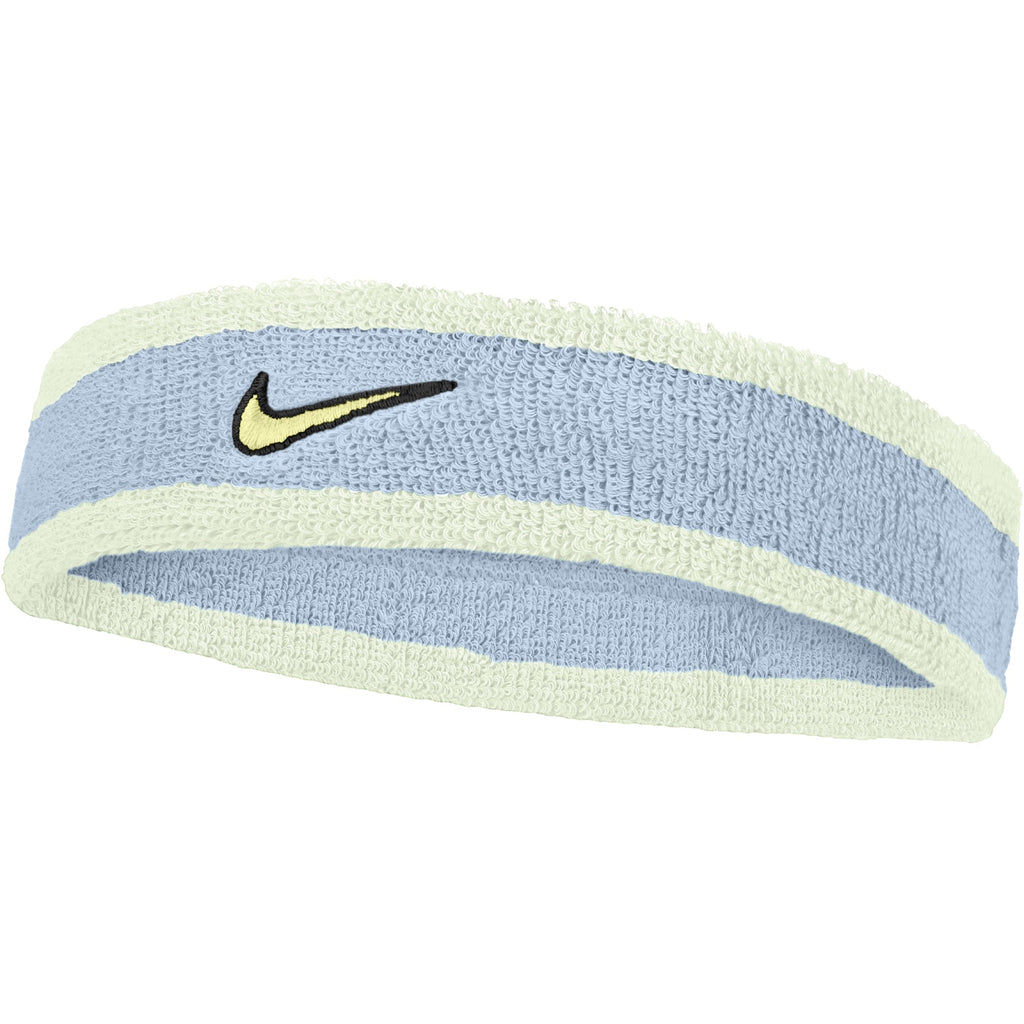 NIKE SWOOSH CLASSIC HEADBAND COBALT BLISS/VOLT TINT/SOFT YELLOW