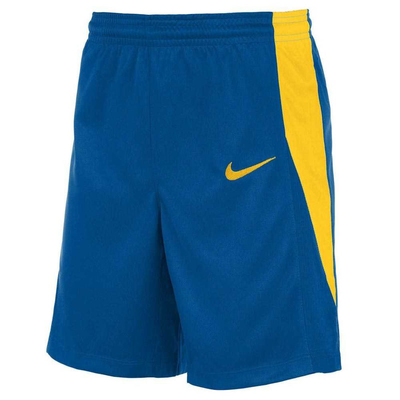 Nike Youth Team Basketball Stock Kids Short 'Blue/Yellow'
