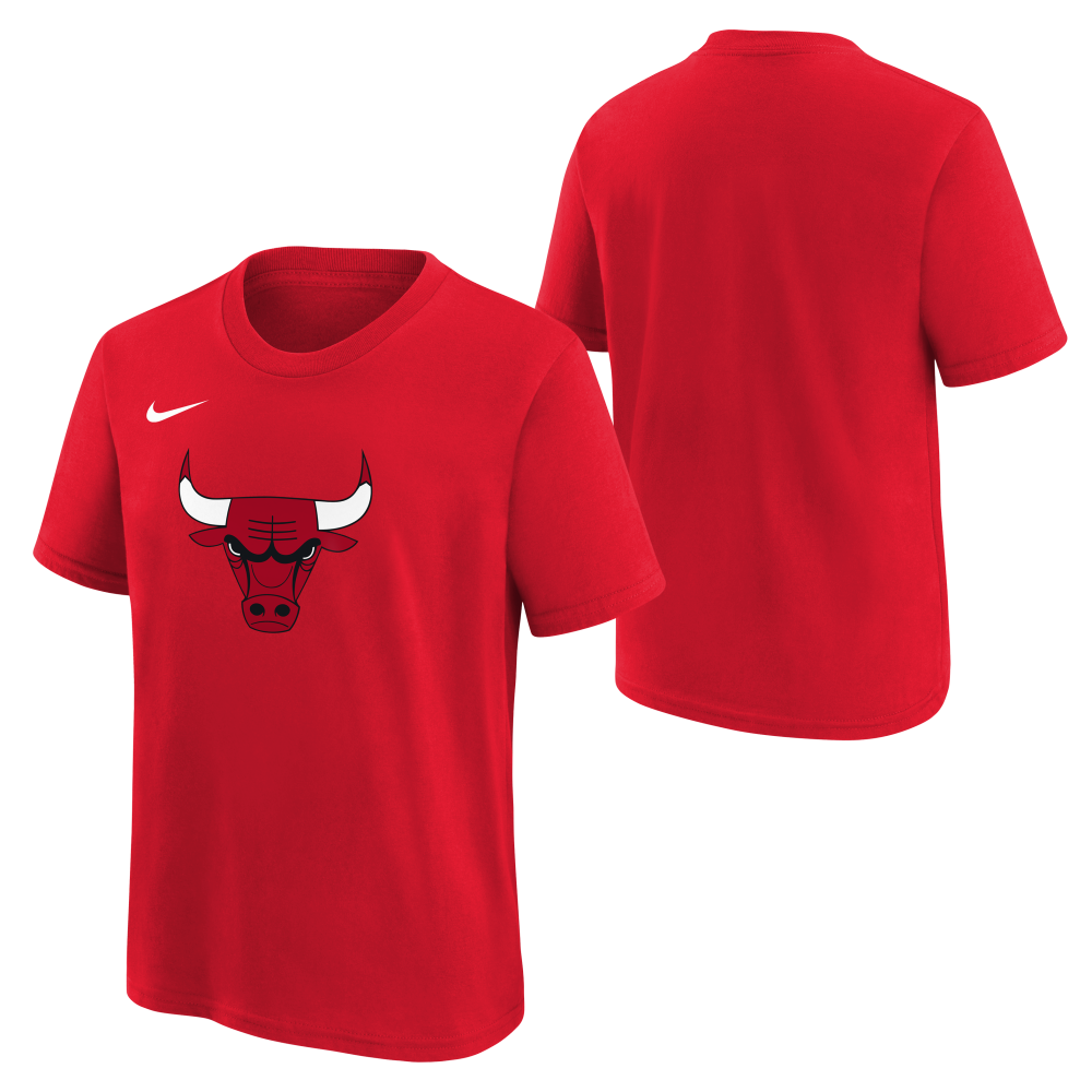 Chicago Bulls Nike Essential Logo Kids T-Shirt 'Red'