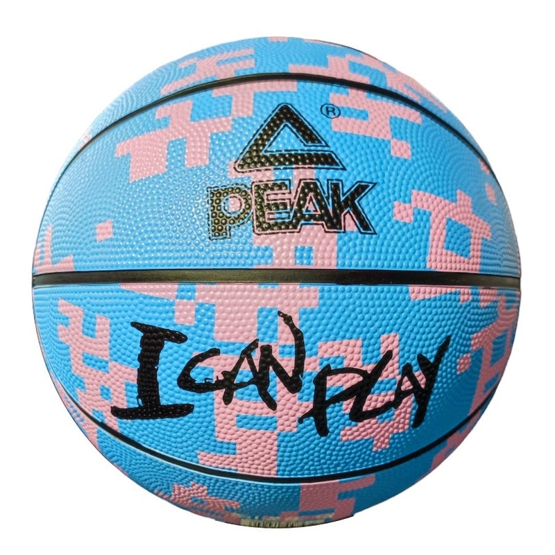 Peak Basket Ball I Can Play Size 5 'Blue/Pink'