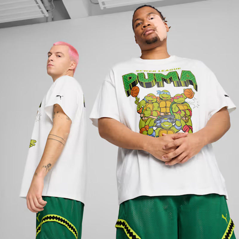 Puma Hoops x TMNT Tee II White