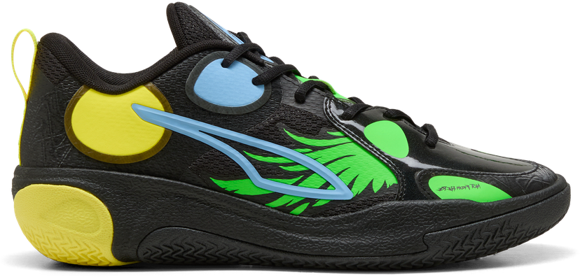 Puma MB World 01 Kids 'Black/Lemon Crush'