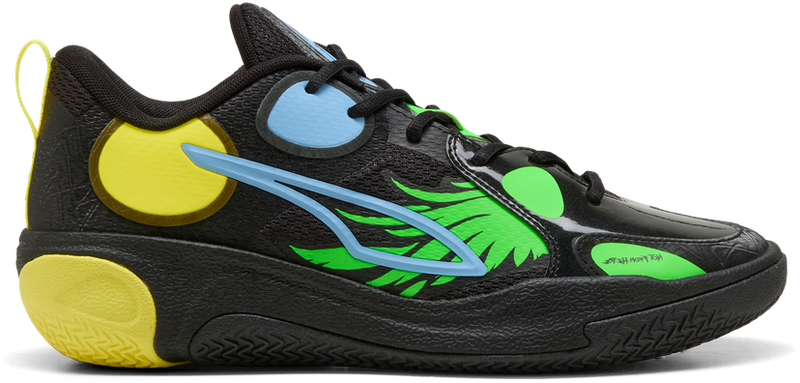 Puma MB World 01 Kids 'Black/Lemon Crush'