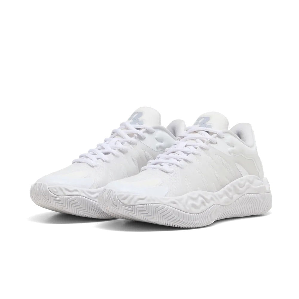 Puma Hali 1 Jr Kids Basketball Shoe 'Vibrant Silver'
