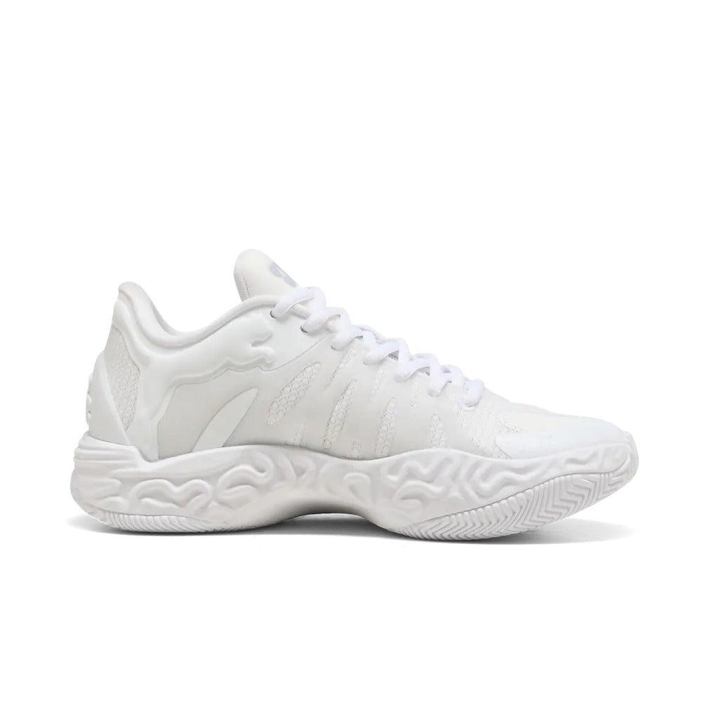 Puma Hali 1 Jr Kids Basketball Shoe 'Vibrant Silver'