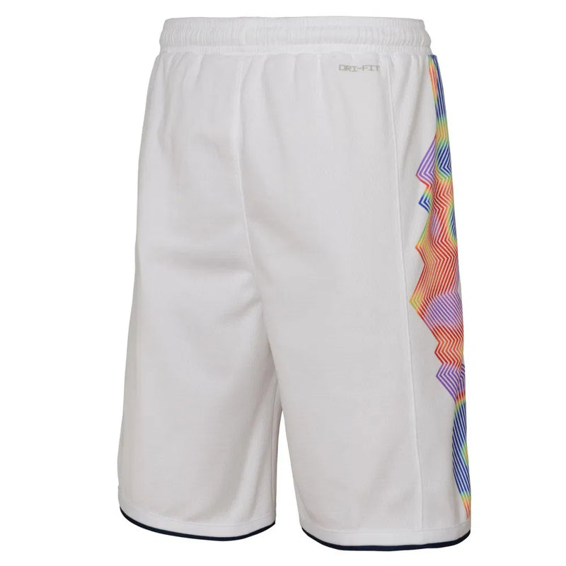 Nike Denver Nuggets Edition Boys Short 'White'