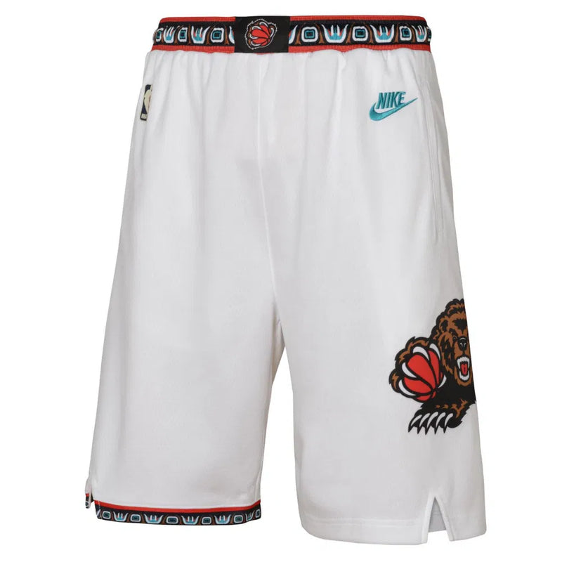 Nike Memphis Grizzlies Hardwood Classic Boys Short 'White'