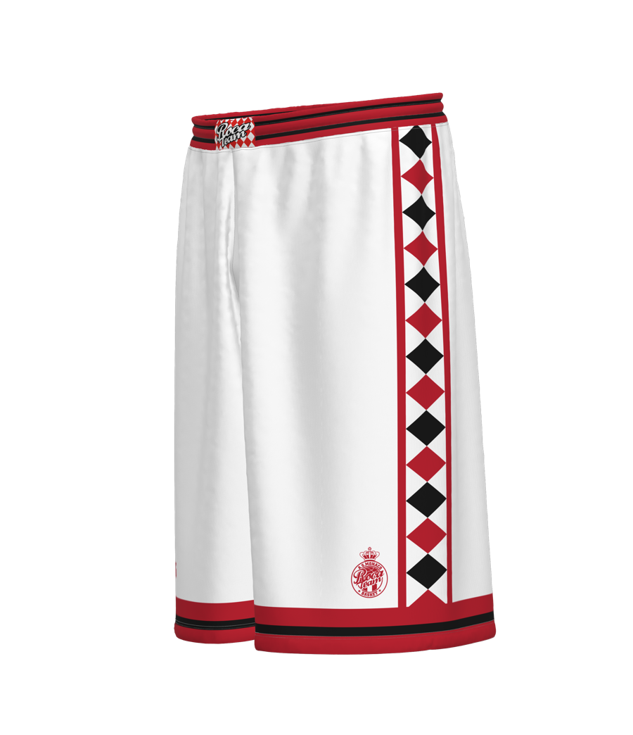 AS Monaco Short Roca Team 2024/2025 White