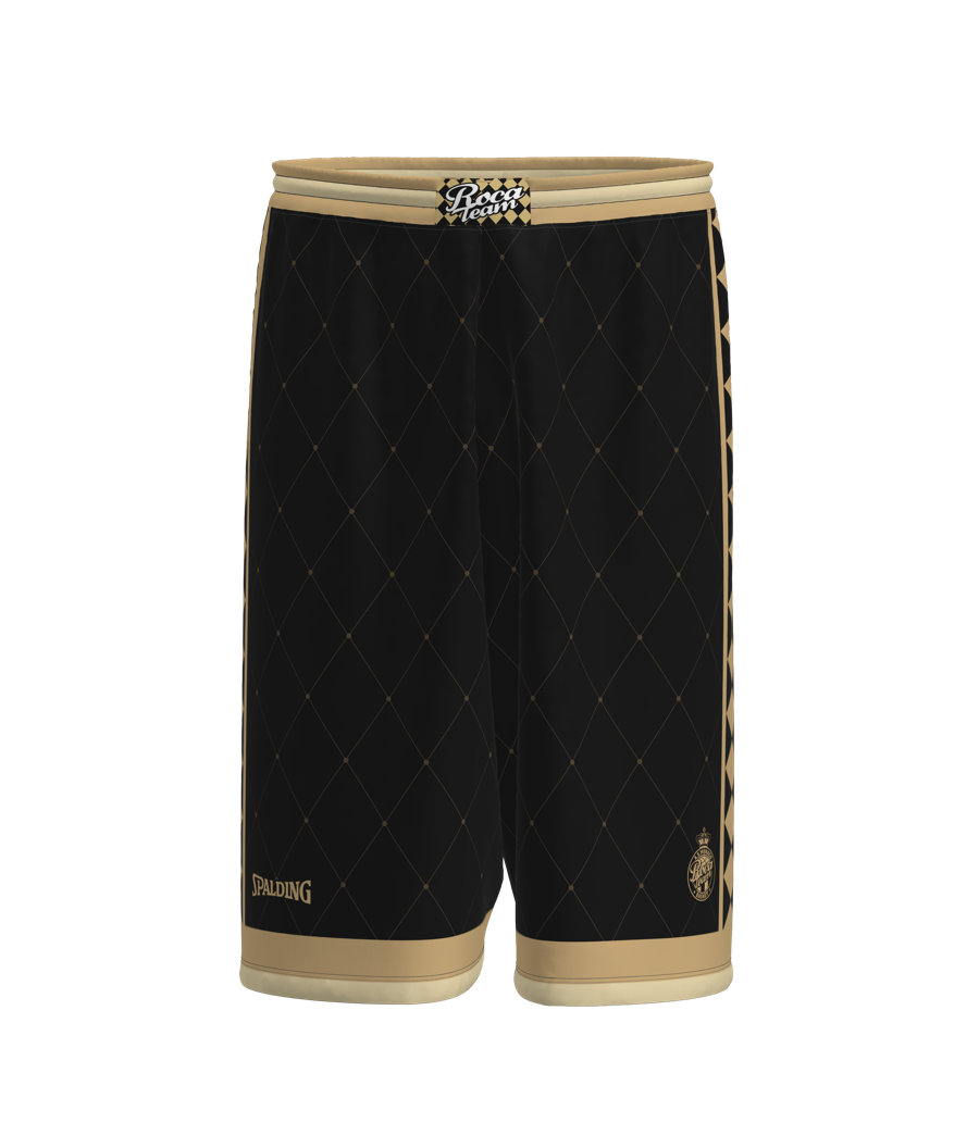 AS Monaco Short Roca Team 2024/2025 Black