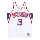 Mitchell & Ness NBA Philadelphia Sixers Allen Iverson 3 1996-97 'White'