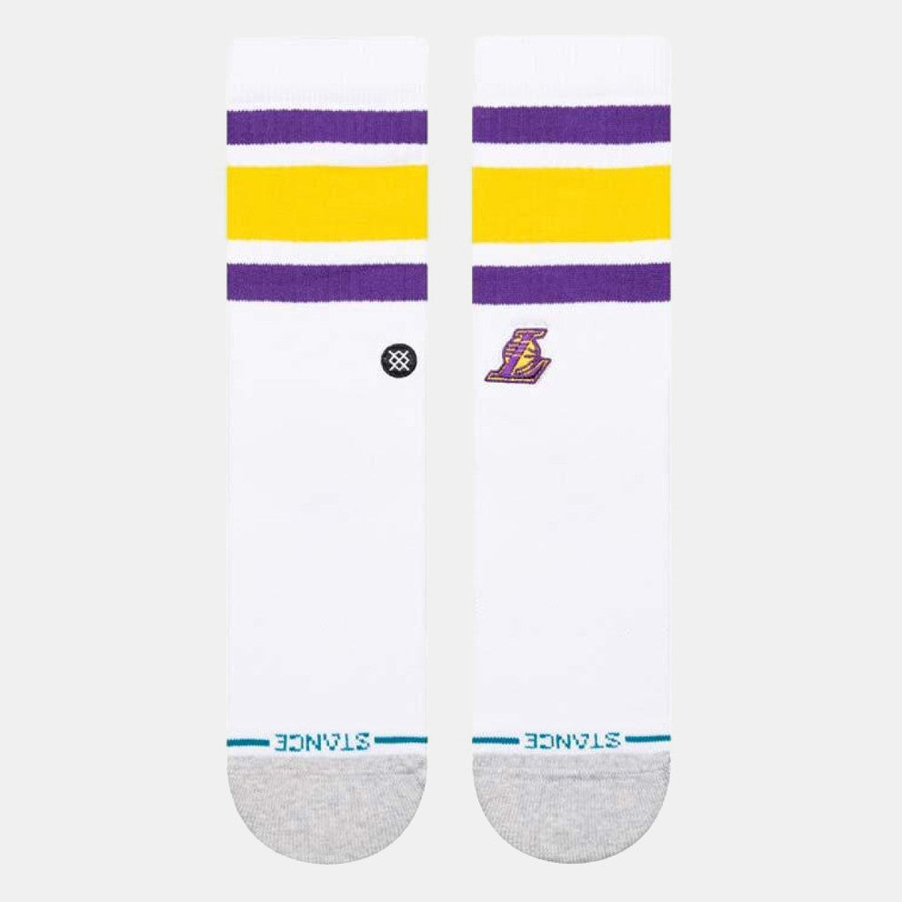 Stance Tube Los Angeles Lakers Socks 'White'