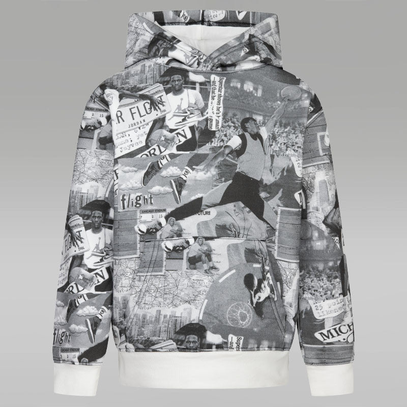 Jordan Brooklyn Fleece Big Kids Hoody 'Multi'