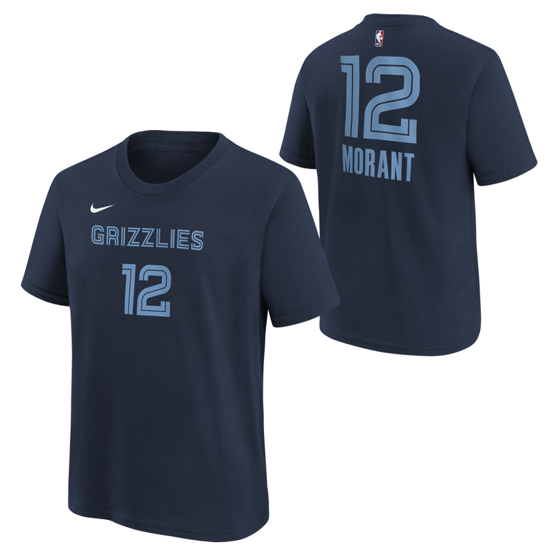 Ja Morant Memphis Grizzlies Nike Boys N&N Kids T-shirt 'Blue'