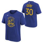 Stephen Curry Golden State Warriors Boys Nike N&N Kids T-Shirt 'Blue'