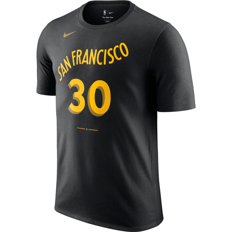 Stephen Curry Golden State Warriors Nike Men's Essentiel City Editition N&N T-shirt 'Black'
