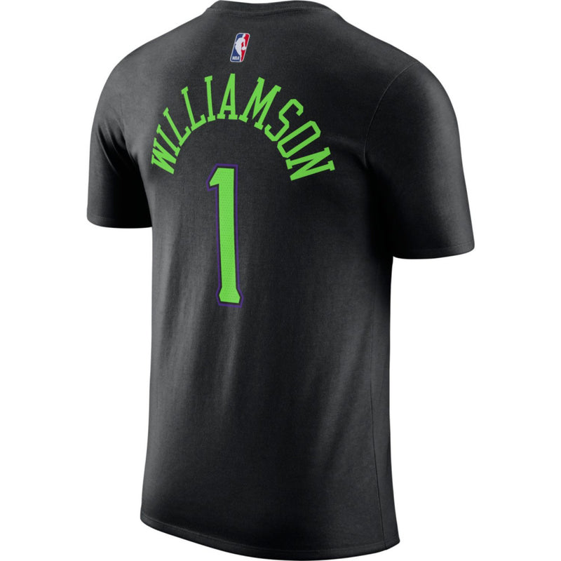 Zion Williamson New Orleans Pelicans Nike City Edition N&N T-Shirt 'Black'
