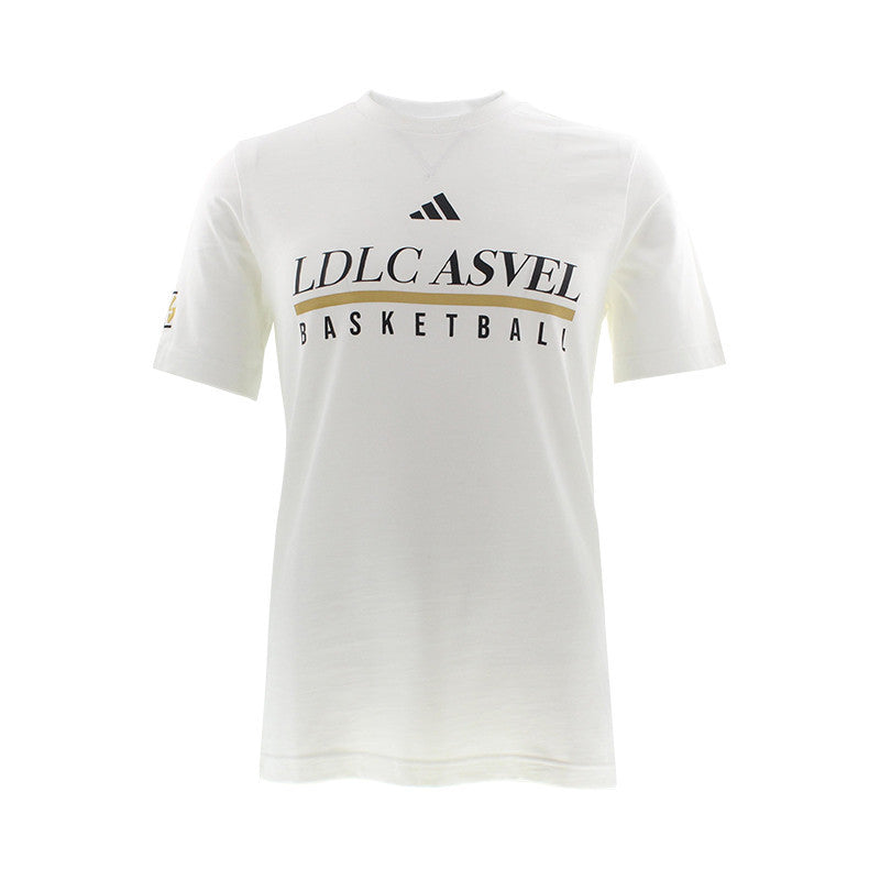 LDLC Asvel T-SHIRT Training 24/25 Adulte Blanc