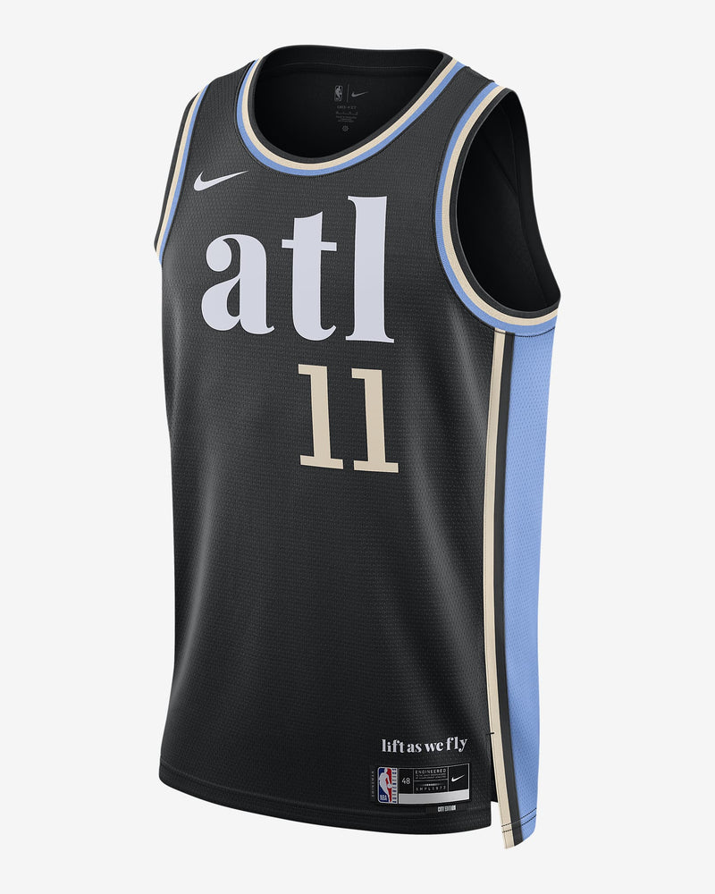 Trae Young Atlanta Hawks City Edition 2023/24 Men's Nike Dri-FIT NBA Swingman Jersey 'Black'