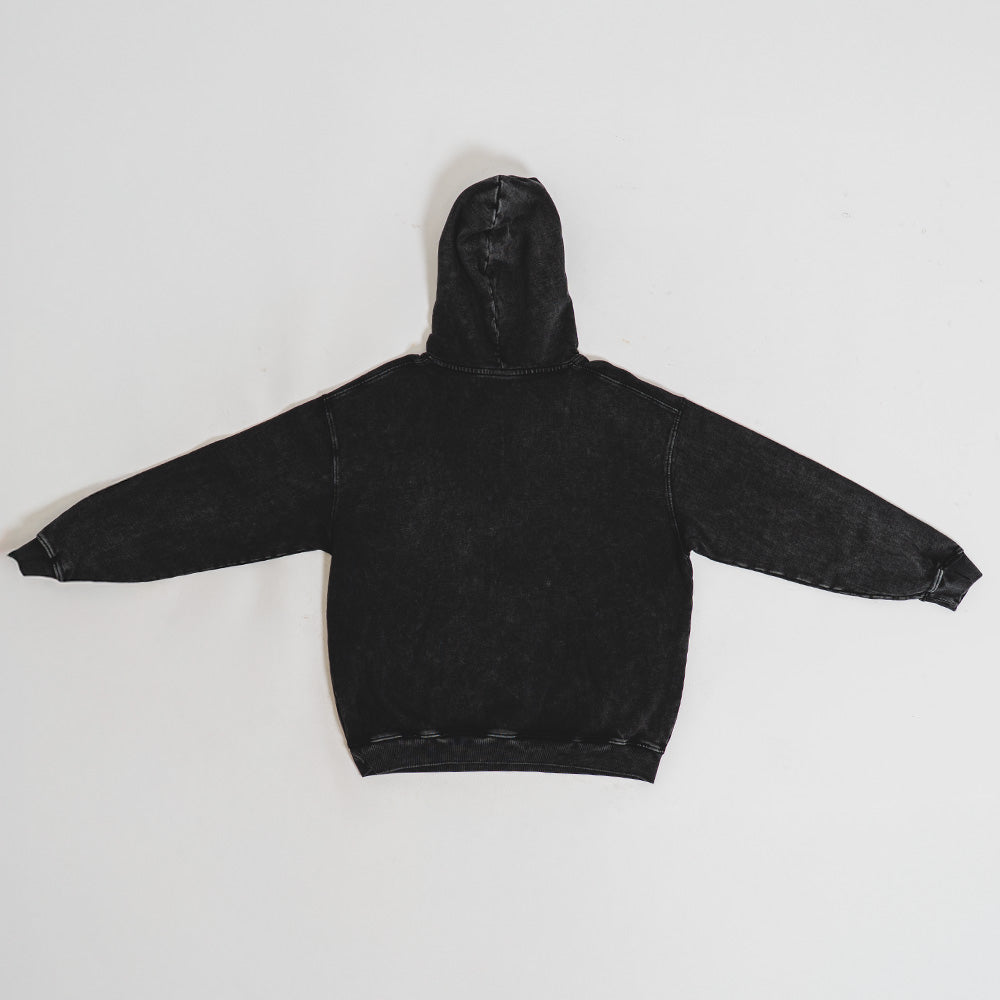 KLOVR Heavyweight Hoodie 'Washed Black'