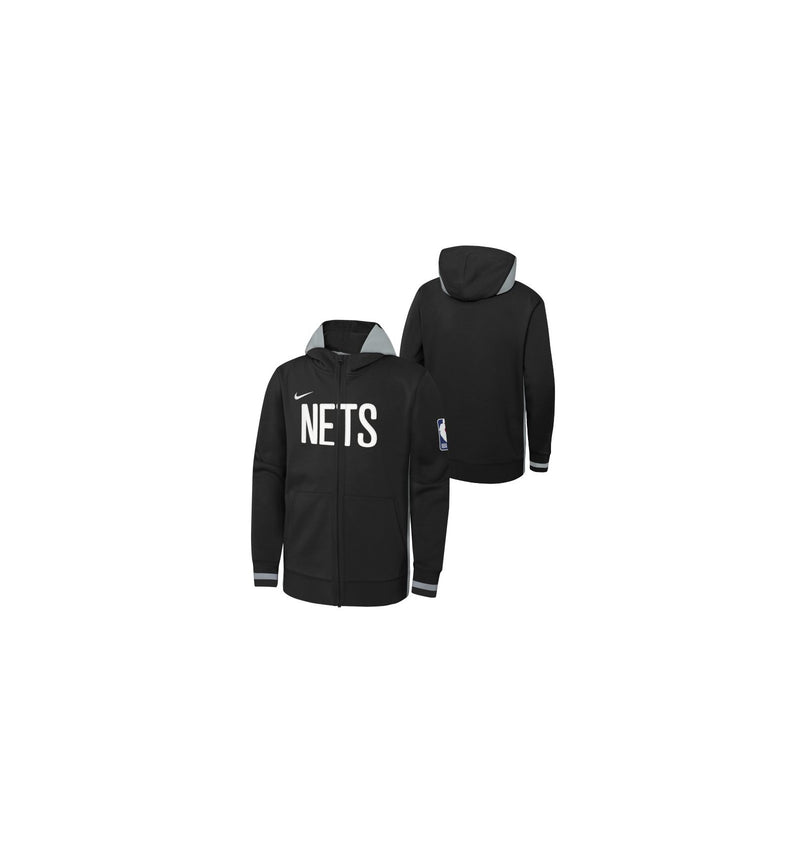 Brooklyn Nets Nike Showtime Full Zip Kids 'Black'