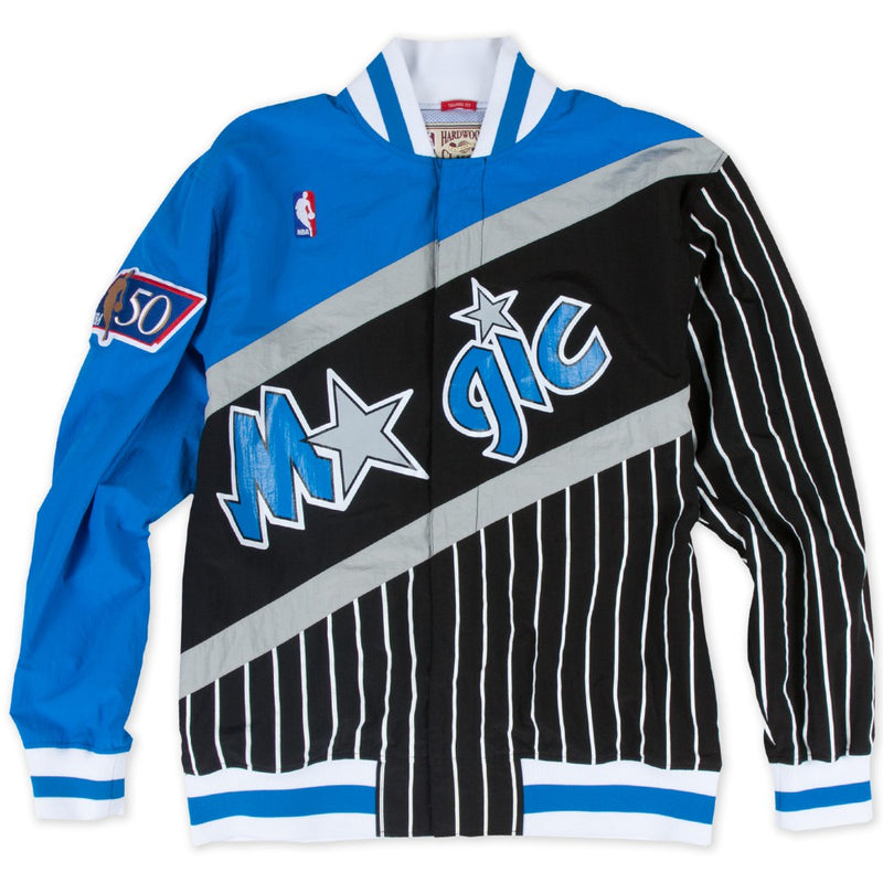 Mitchell & Ness  Magic Orlando Authentic Warm Up Jacket 'Blue/Black/White'