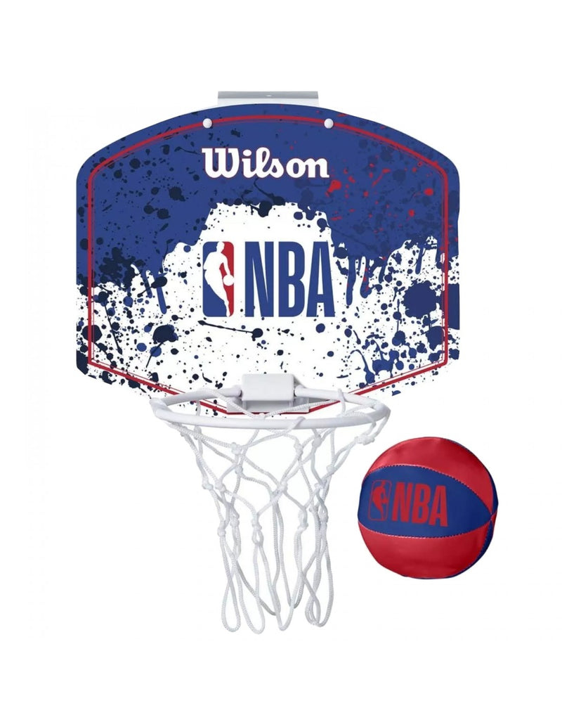 Wilson NBA Team Mini Hoop 'White/Blue/Red'