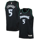 Nike Anthony Edwards Minnesota Timberwolves Hardwood Classic Swingman Boys Jersey 'Black'